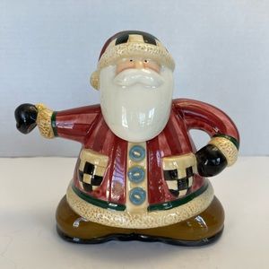 Debbie Mumm Sakura Santa Creamer